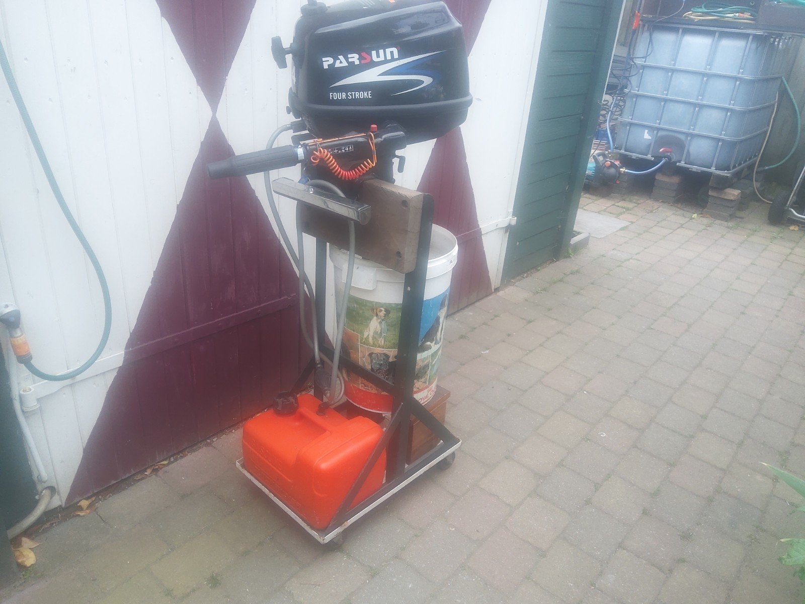 buitenboord motor Parsun F4 BMS uit 2023, Ophalen, Minder dan 5 pk, Viertaktmotor, Nieuw