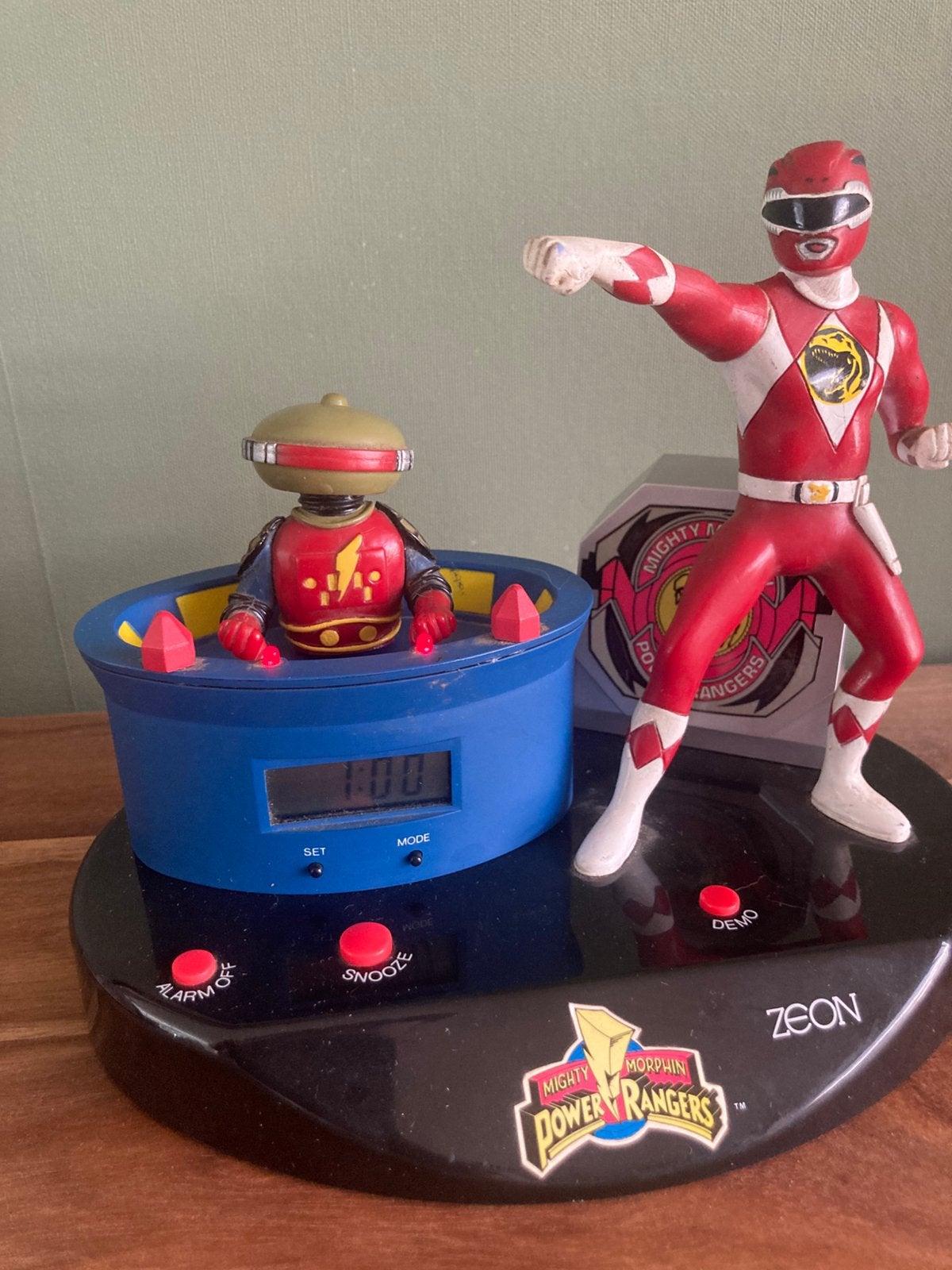 Power rangers alarm klok, Verzamelen, Speelgoed, Verzenden, Gebruikt