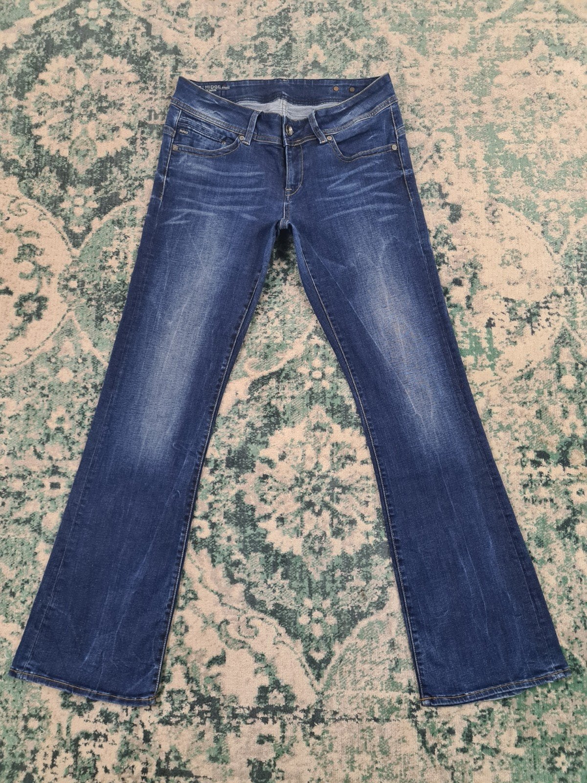 G-star midge saddle mid bootcut W32 L32 Dames Tulsi3232, Blauw, Ophalen of Verzenden, W30 - W32 (confectie 38/40), G-STAR RAW