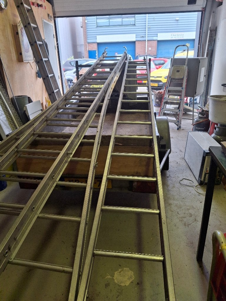 Ladder, Ophalen, Gebruikt, Ladder, 4 meter of meer