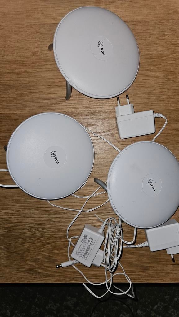 3x KPN SuperWifi punten met adapters, Ophalen of Verzenden, Gebruikt, KPN
