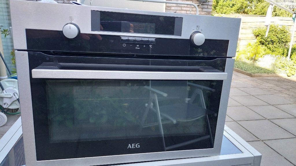 AEG oven - magnetron, Ophalen, Minder dan 45 cm, Gebruikt, AEG