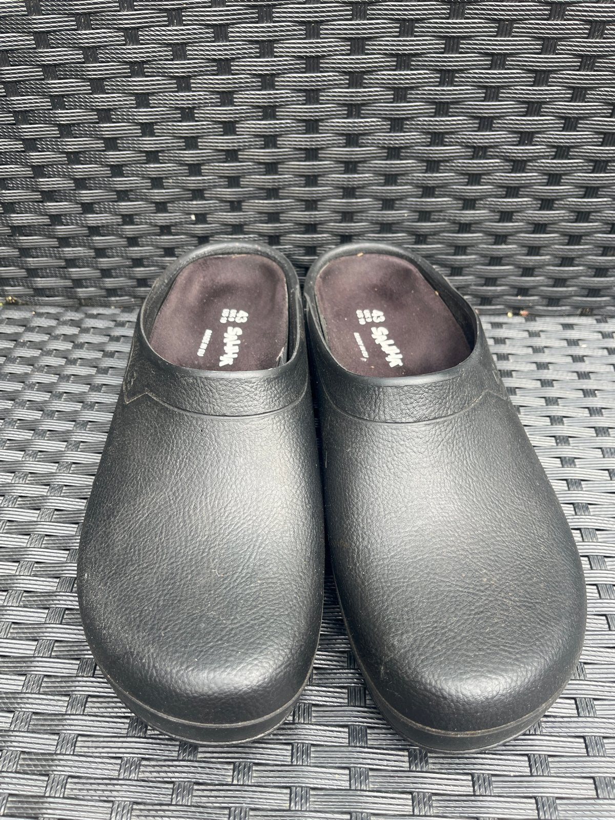 SALIHA Zwarte Werkschoenen Maat 43 - Comfortabel & Duurzaam, Tuin en Terras, Werkkleding, Ophalen of Verzenden, Zo goed als nieuw