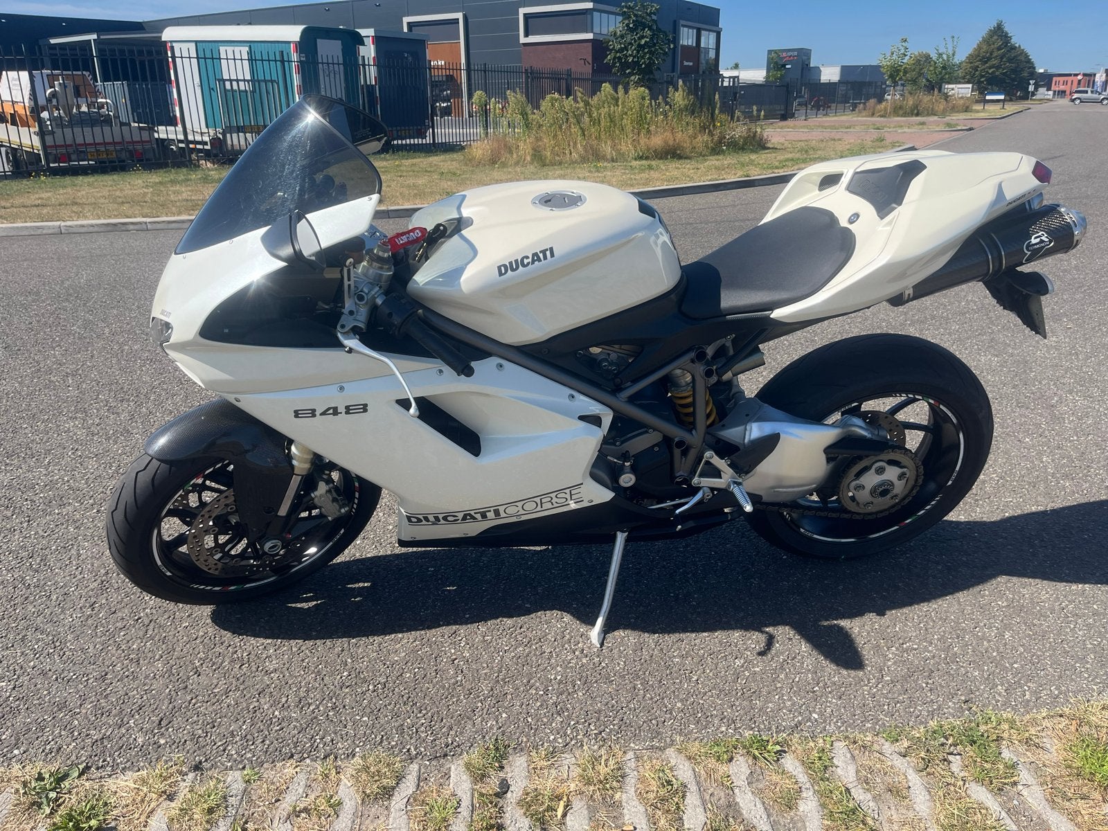 Ducati 848 EVO - Sportieve motorfiets, Motoren, Motoren | Ducati, 2 cilinders, Sportuitlaat, Motorrijbewijs A, Super Sport