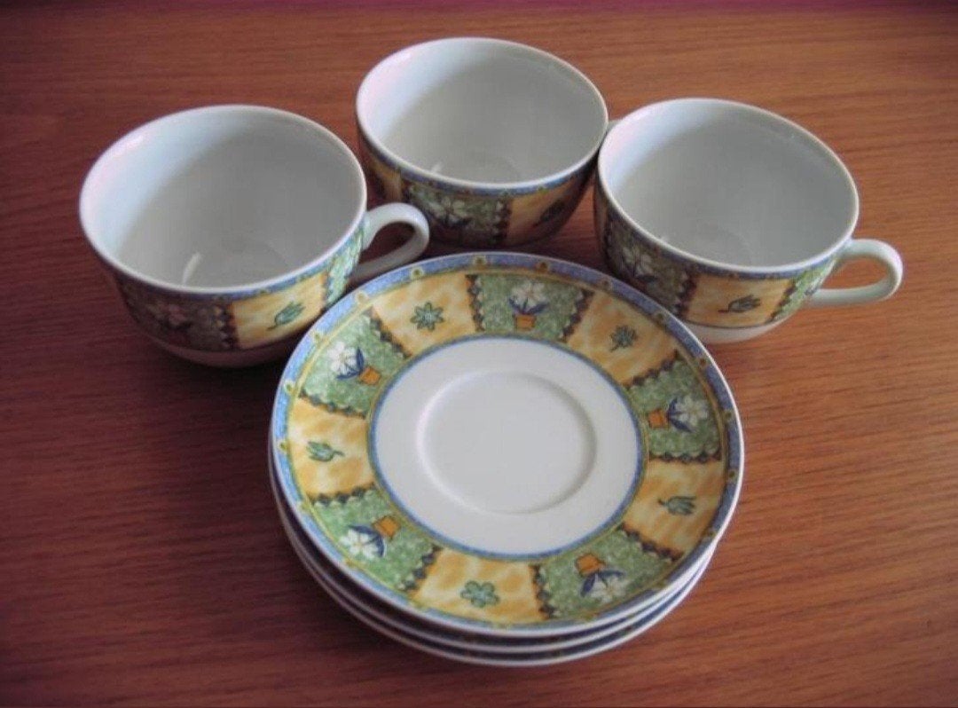 19-delig servies. Nieuw. Vaderdagtip, Huis en Inrichting, Keuken | Servies, Nieuw, Ophalen of Verzenden, Overige stijlen, Kop(pen) en/of Schotel(s)