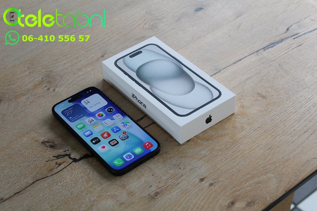 iPhone 15 - 128GB - Zwart met garantie, IPhone 15, Apple, Zwart, Ophalen of Verzenden