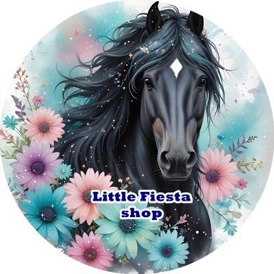 lf444 icing frosting paard 19cm eetbare taart print, Ophalen of Verzenden, Nieuw, Taarten, Versiering