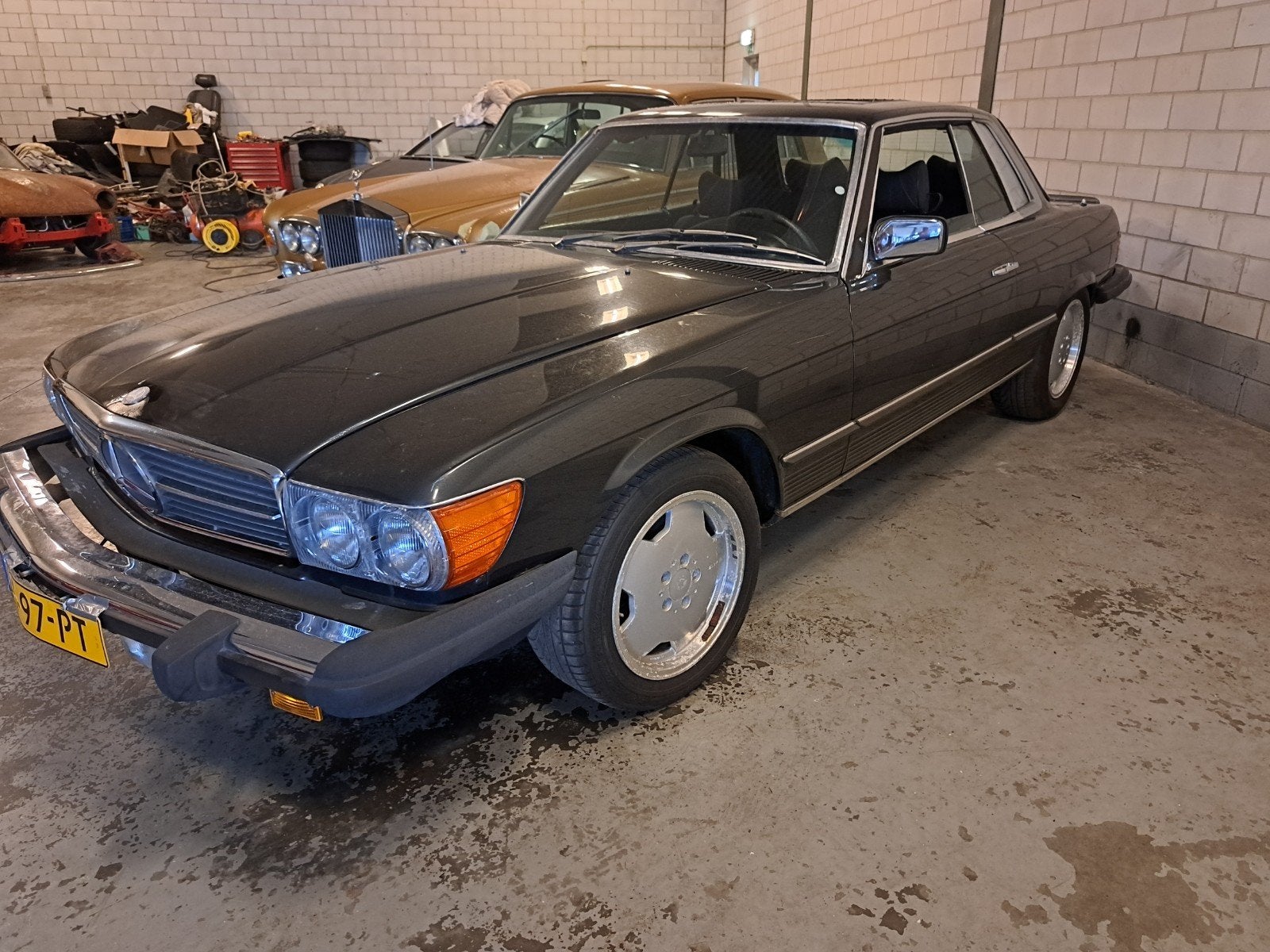 Mercedes 350 slc automaat oldtimer  16 inch  amg, Auto's, Mercedes-Benz, Bedrijf, Te koop