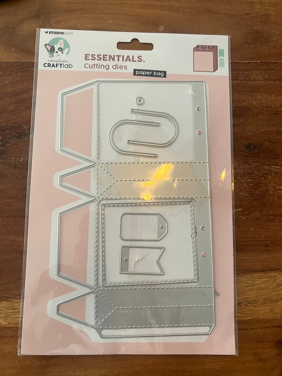 Studio Light Essentials Cutting Dies - Paper Bag, Hobby en Vrije tijd, Knutselen, Overige thema's, Gereedschap of Toebehoren, Zo goed als nieuw