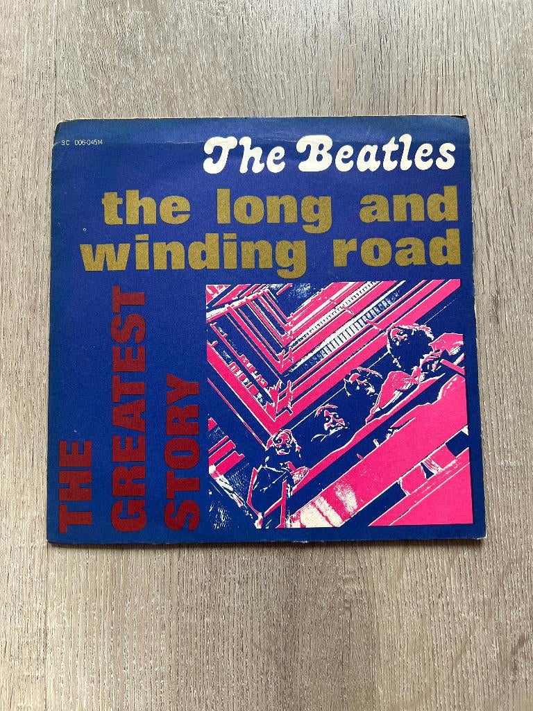 The Beatles | The Long and Winding Road (single), Gebruikt, 7 inch, Ophalen of Verzenden, 1970 - 1979