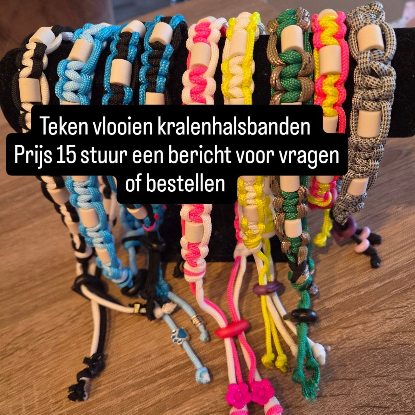 Teken vlooien kralenhalsbanden (Honden en Katten), Ophalen of Verzenden, Nieuw
