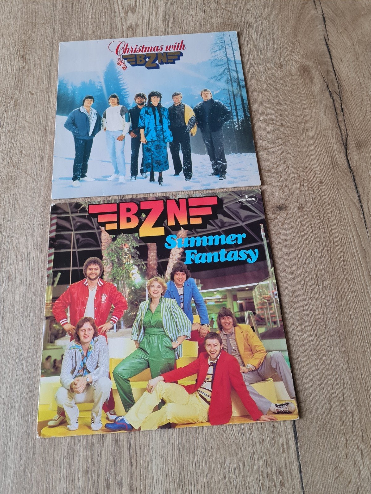 BZN - Christmas with BZN & Summer Fantasy vinyl LP's, Cd's en Dvd's, Ophalen of Verzenden, Gebruikt, Pop, Album