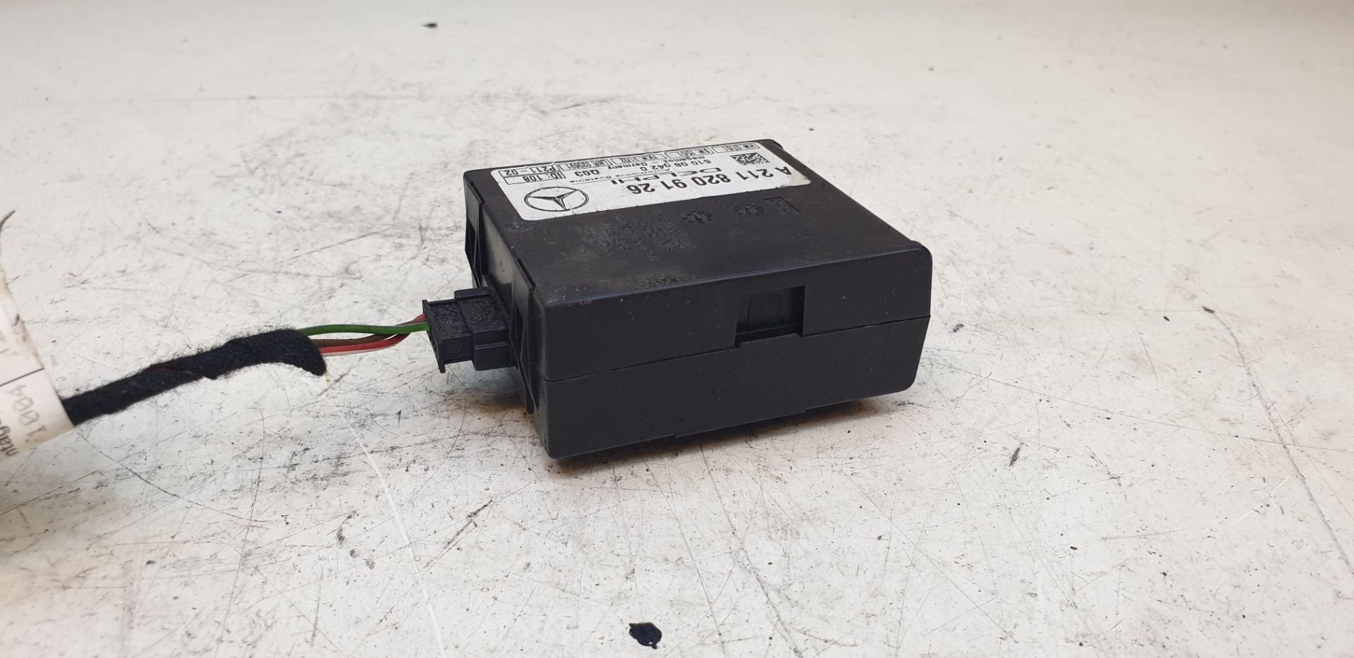 Alarm module Mercedes C E ML W203 W163 2118209126 origineel, Gebruikt, Mercedes-Benz AG, Mercedes-Benz, Ophalen of Verzenden