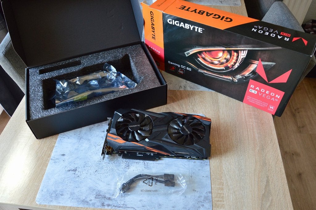 GIGABYTE - Radeon RX VEGA 56 GAMING OC 8GB, PCI-Express 3, AMD, Overige soorten, Ophalen of Verzenden