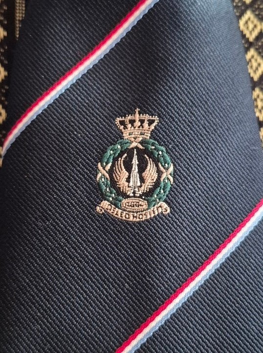 Koninklijke Luchtmacht 12 GWW 12e stropdas Groep Geleide, Ophalen of Verzenden, Luchtmacht, Nederland, Kleding of Schoenen