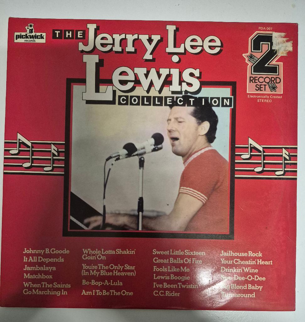 Jerry Lee Lewis. The Jerry Lee Lewis collection. Dubbel LP., Inclusief binnenhoes, Gebruikt, Ophalen of Verzenden, 1970 - 1979