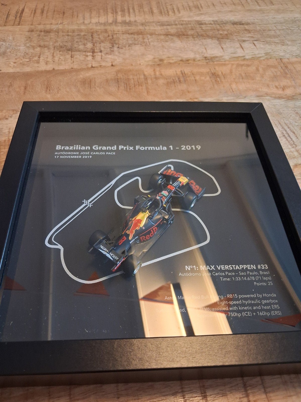 Max verstappen schaalmodel Brazilië 2019, Ophalen of Verzenden