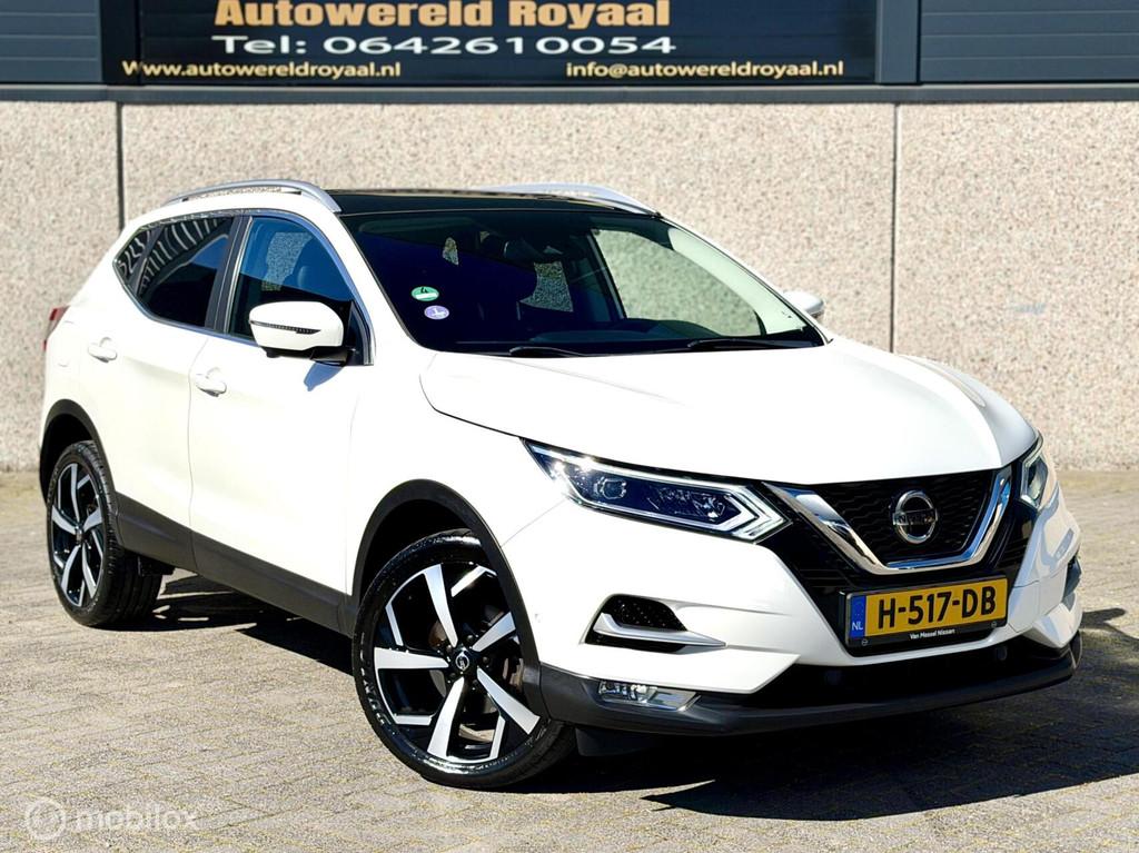 *Dikke Nissan Qashqai 1.3 DIG-T Tekna+*NAP*VOL*, Auto's, Voorwielaandrijving, 687 kg, Gebruikt, Euro 6