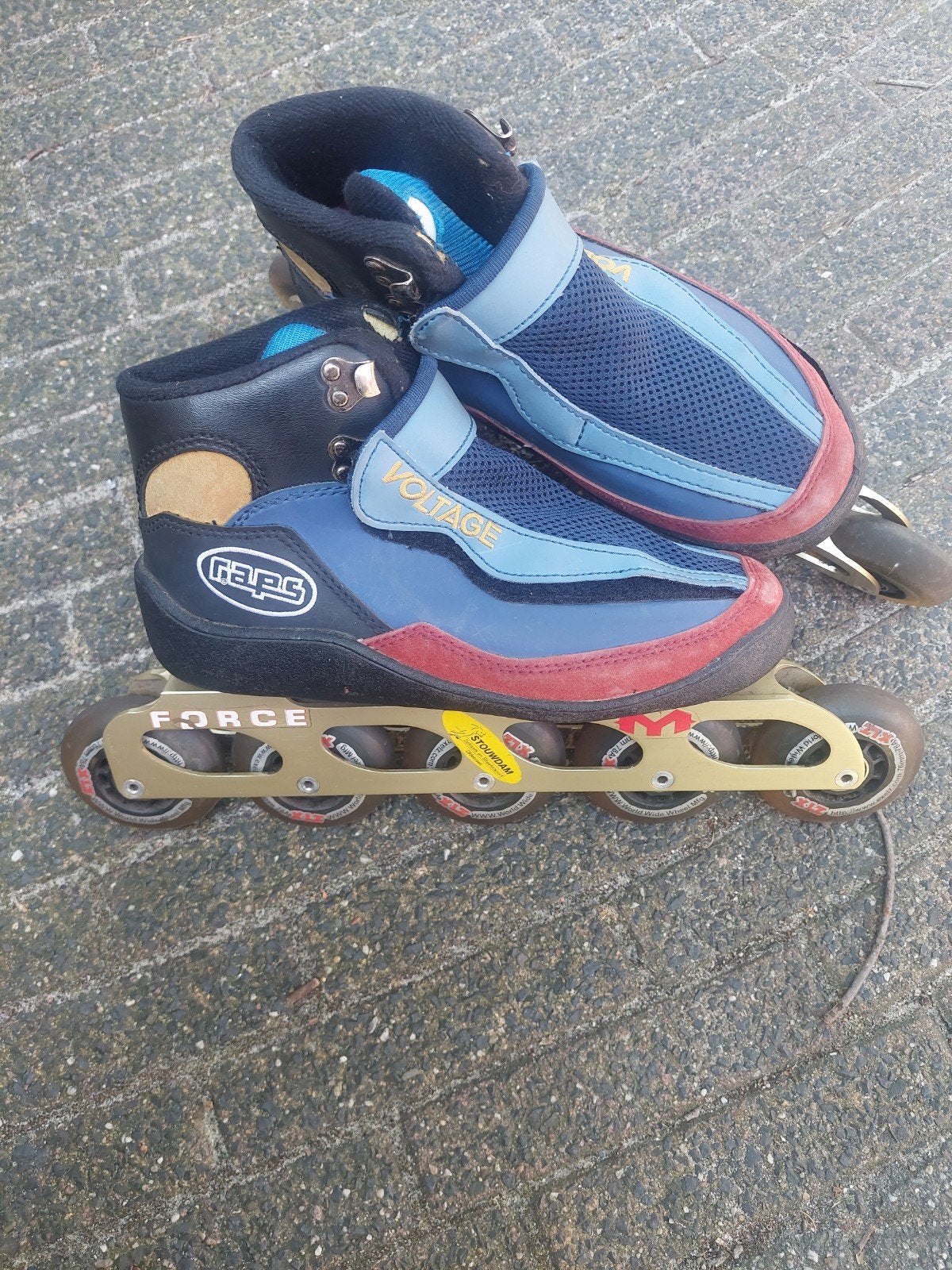 Raps Voltage skeelers - Maat 38, Overige merken, Gebruikt, Inline skates 5 wielen, Dames