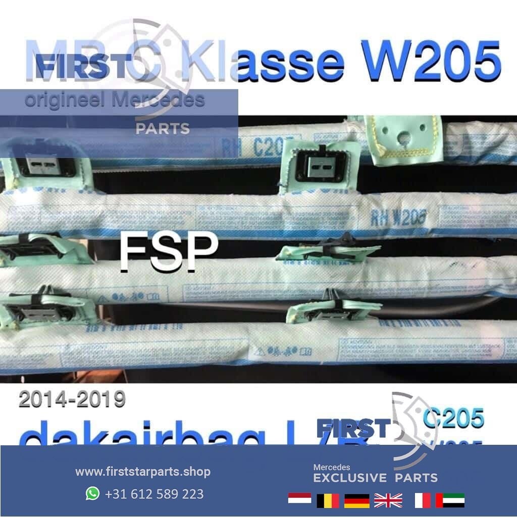 W205 C205 S205 hemel airbag dakairbag Mercedes C klasse 2014, Auto-onderdelen, Dashboard en Schakelaars, Gebruikt, -, Ophalen of Verzenden