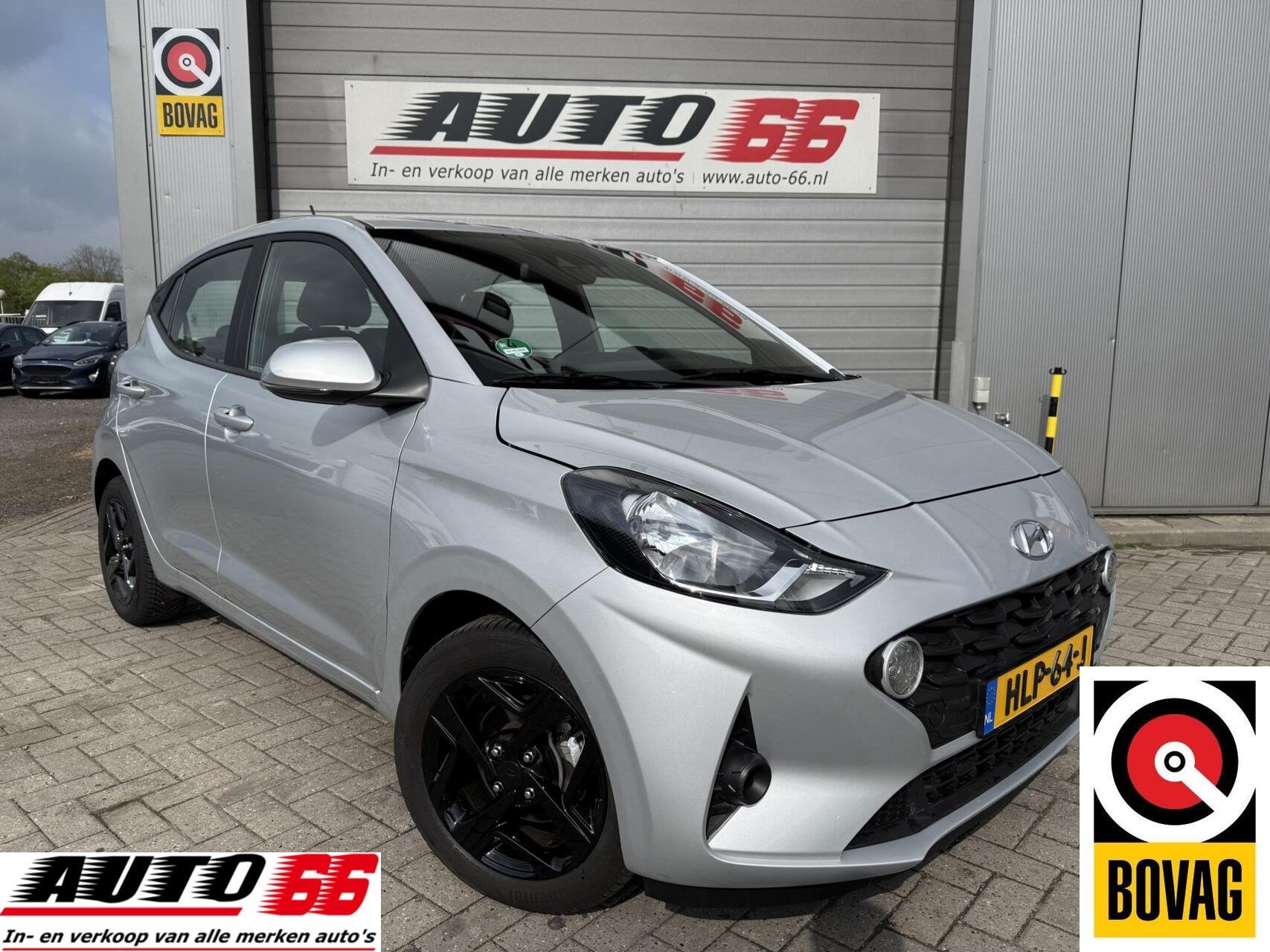 Hyundai i10 1.0 Comfort Smart 5-zits, Auto's, Voorwielaandrijving, Stof, Gebruikt, Zwart