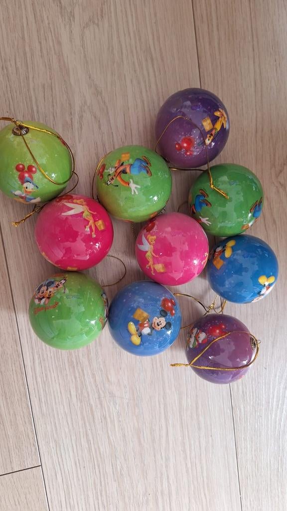 Disney kerstballen, Ophalen of Verzenden, Zo goed als nieuw