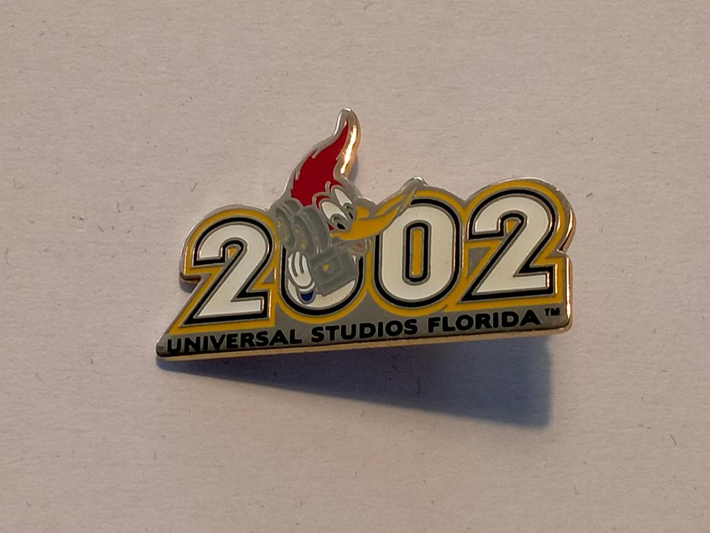 Woody Woodpecker 2002 Universal Studios Florida tv film pin, Ophalen of Verzenden, Zo goed als nieuw, Overige onderwerpen