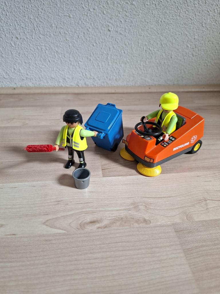 Vuilnis ophaal dienst playmobil, Ophalen of Verzenden, Zo goed als nieuw
