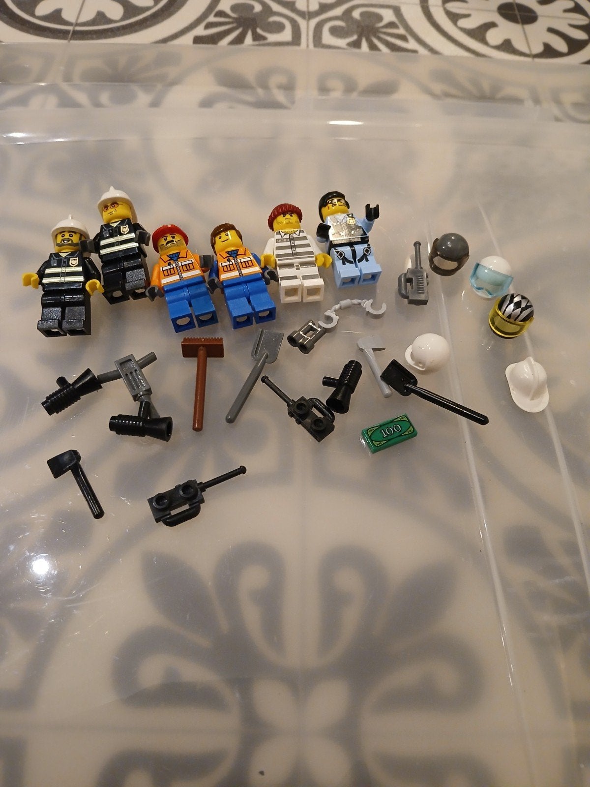 LEGO Minifiguren en accessoires (brandweer, politie, etc.), Ophalen of Verzenden, Gebruikt, Overige merken