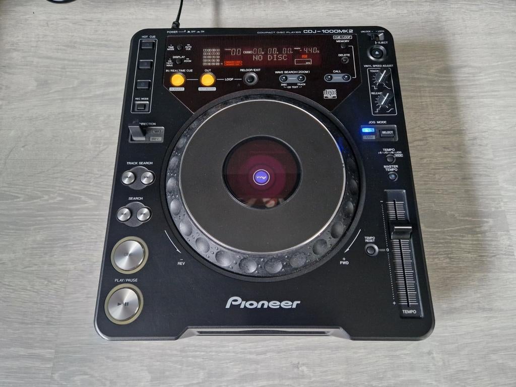 Pioneer CDJ-1000MK2 draaitafel, getest en werkt, Muziek en Instrumenten, Dj-sets en Draaitafels, Ophalen of Verzenden, Pioneer