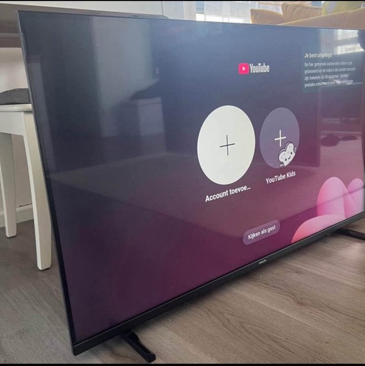 Tw koop philips smart tv 50” inches met amblight, Ophalen, Philips, 50 Hz, Zo goed als nieuw