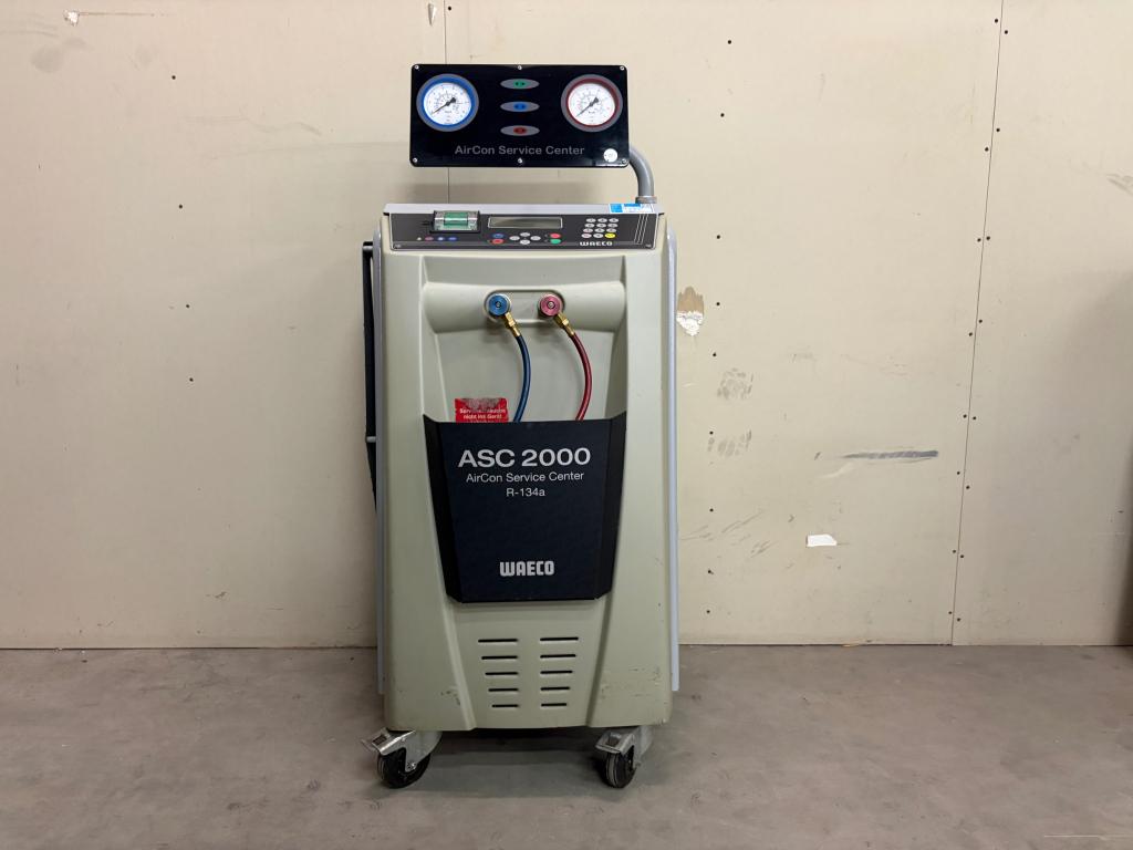 Waeco R134A airco machine / airco vul apparaat / toestel!, Niet ingevuld, Niet ingevuld, Ophalen of Verzenden, Zo goed als nieuw