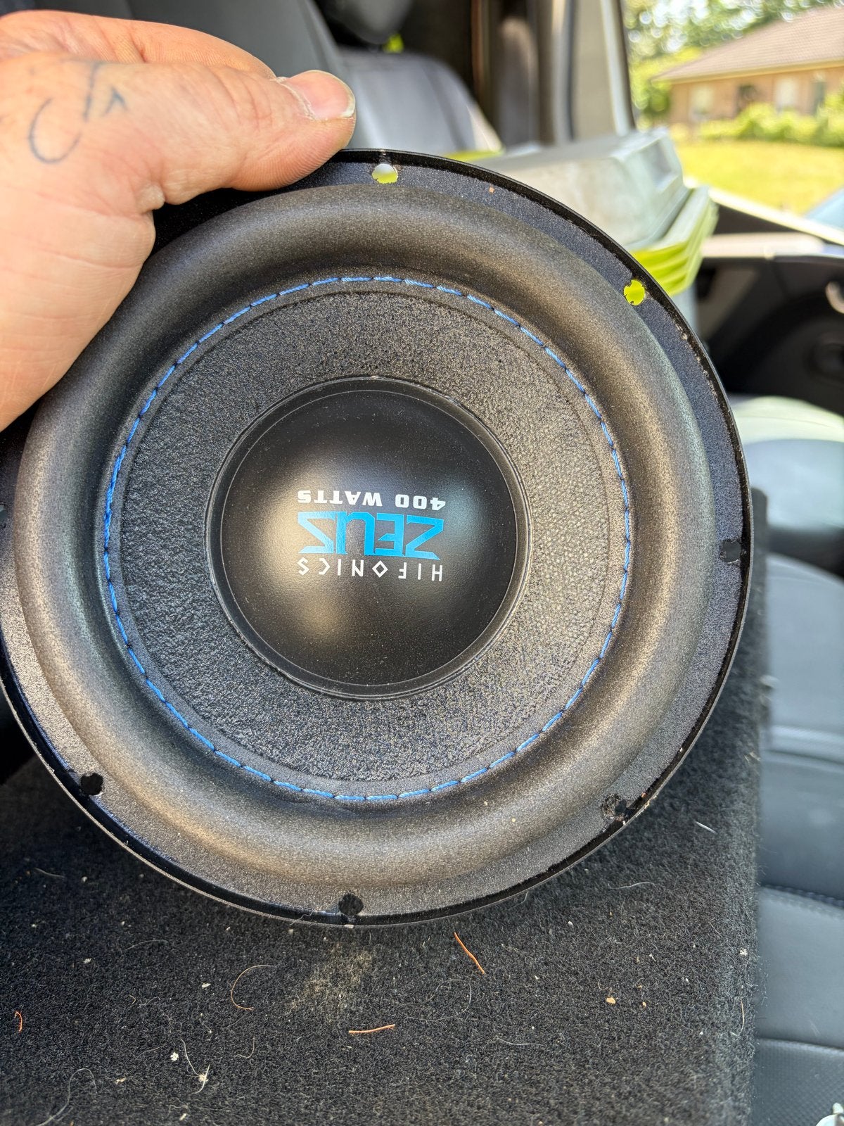 Hifonics Zeus ZXS 602 Subwoofer 16,5 cm 200W RMS, Ophalen of Verzenden, Gebruikt