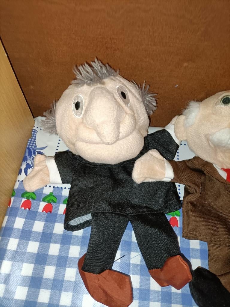Waldorf en Stattler handpop Oude mannetjes The Muppets, Kinderen en Baby's, Speelgoed | Knuffels en Pluche, Ophalen of Verzenden
