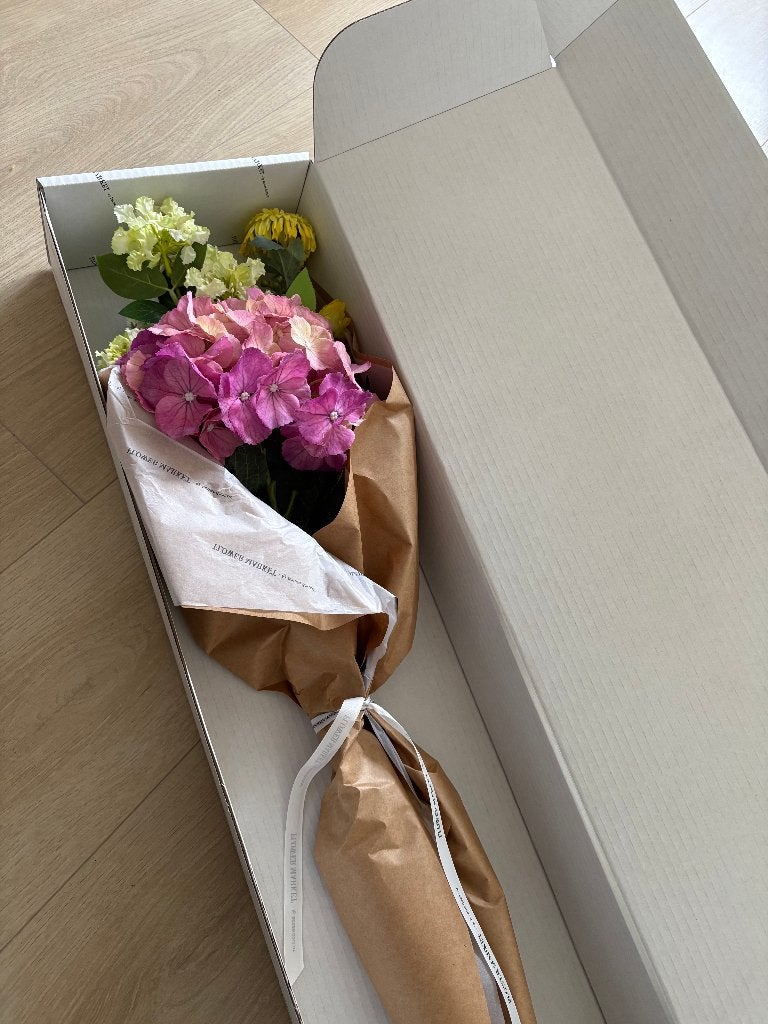 House doctor HDGarden Pop kunstbloem boeket NIEUW roze geel, Huis en Inrichting, Woonaccessoires | Kunstplanten en Kunstbloemen