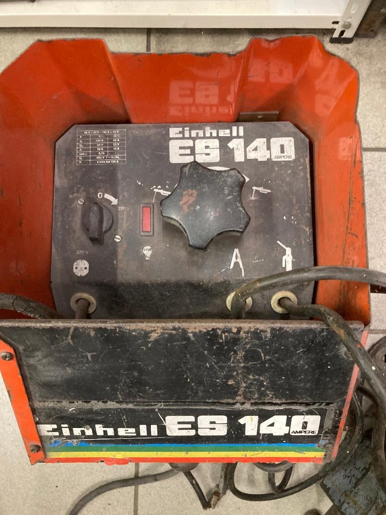 Lasapparaat Lastrafo Einhell ES 140/1, Ophalen, Gebruikt, Minder dan 150 ampère, Elektroden