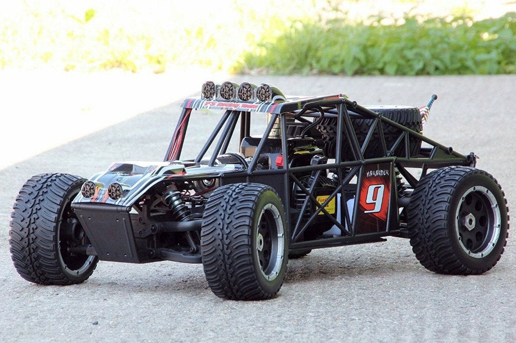 Snelle Professionele Benzine Buggy Topspeed 90 km LED's RTR, Benzine, Auto offroad, Nieuw, Ophalen of Verzenden