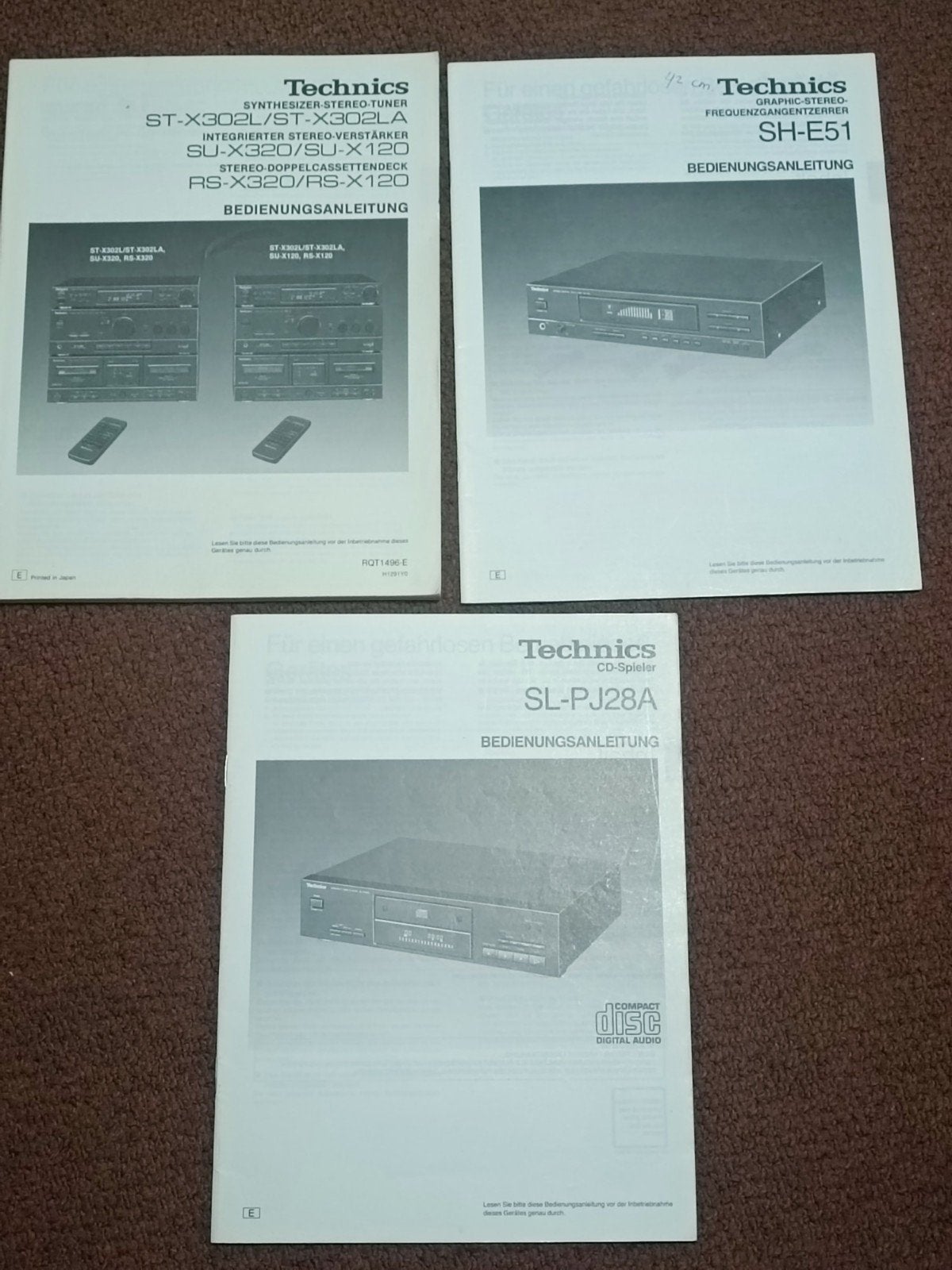 Technics handleiding., Ophalen of Verzenden, Overige merken, Losse componenten