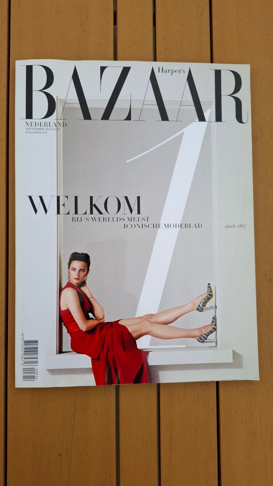 Harper's Bazaar Nederland - September 2014, Boeken, Ophalen of Verzenden, Zo goed als nieuw, Glossy