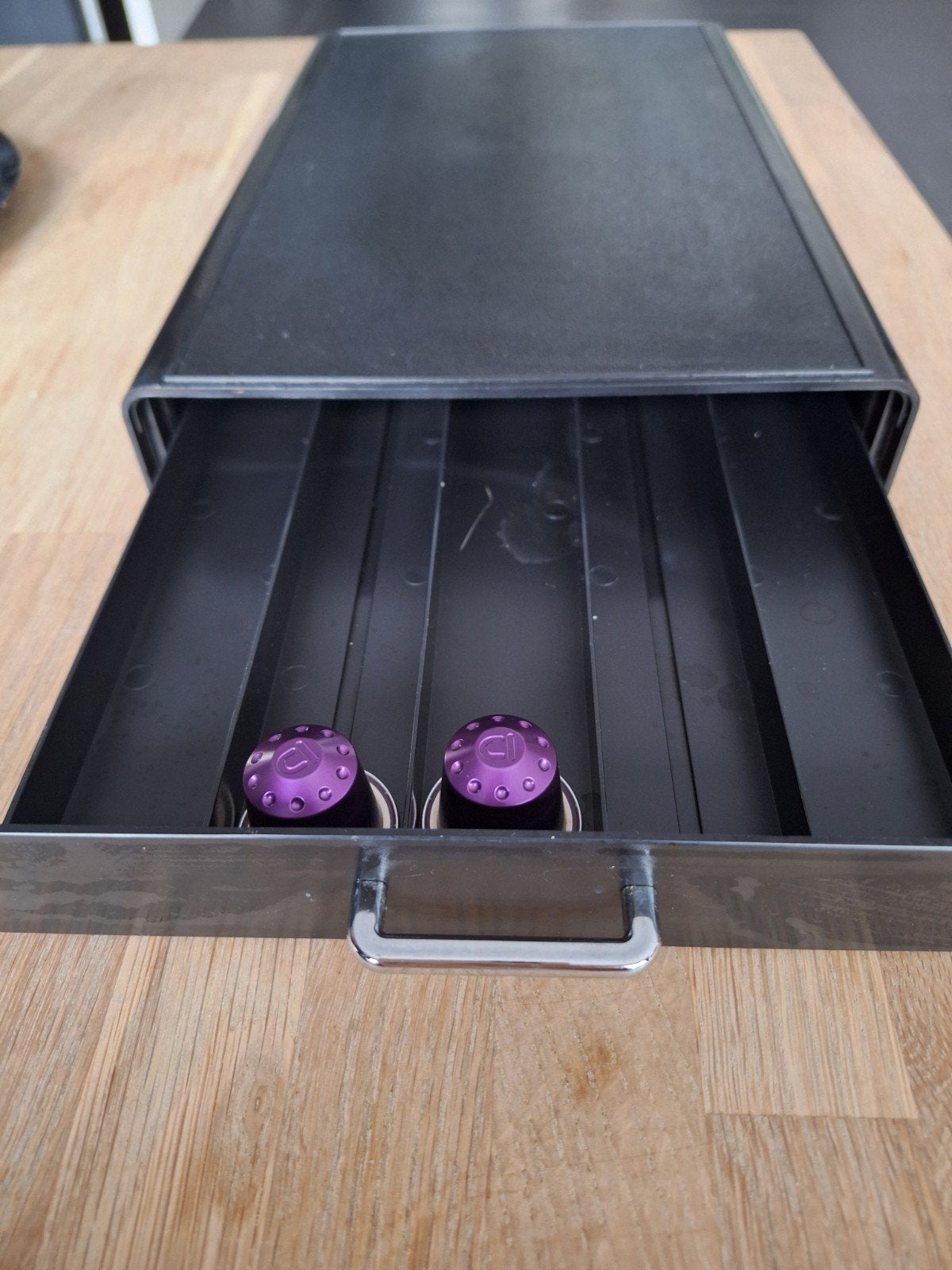 Nespresso Capsulehouder - Zwart - Lade voor 40 capsules, Ophalen of Verzenden