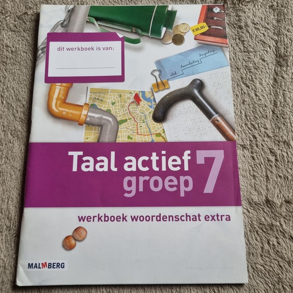 Groep 7 Taal actief werkboek woordenschat extra, Ophalen of Verzenden, Nieuw