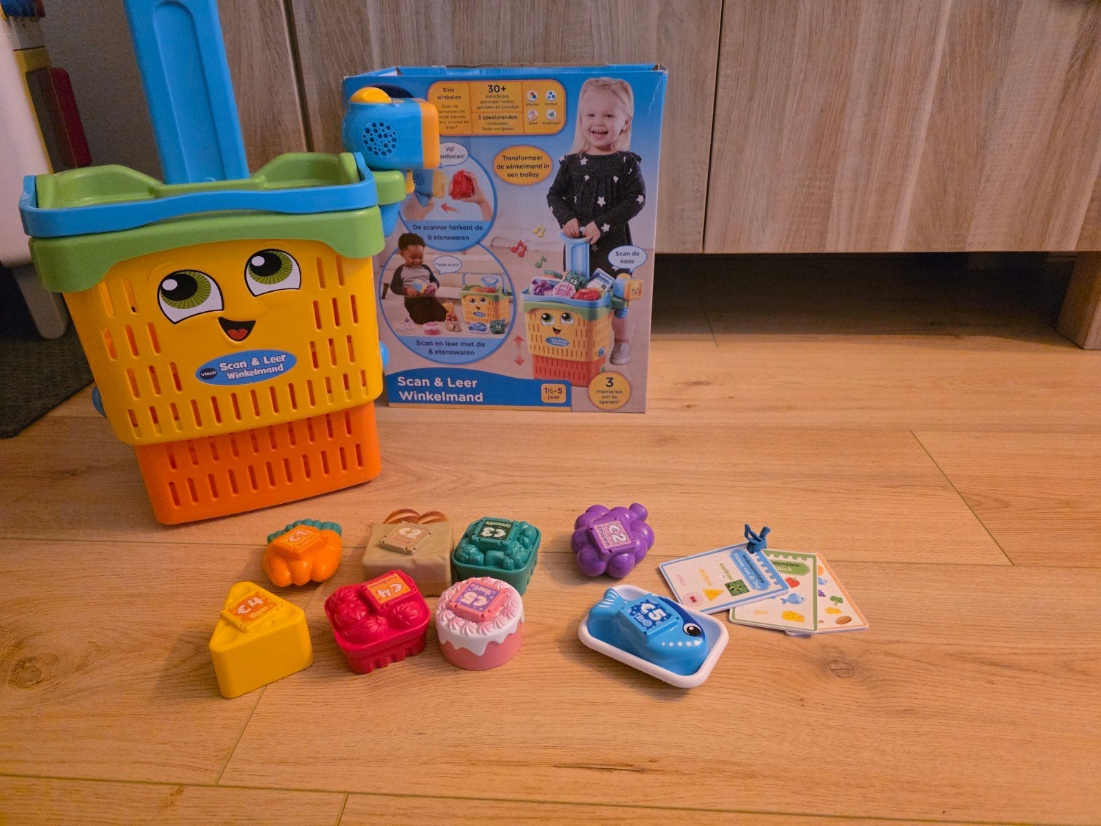 VTech Scan & Leer Winkelmand, Kinderen en Baby's, Ophalen of Verzenden, Gebruikt, 2 tot 4 jaar