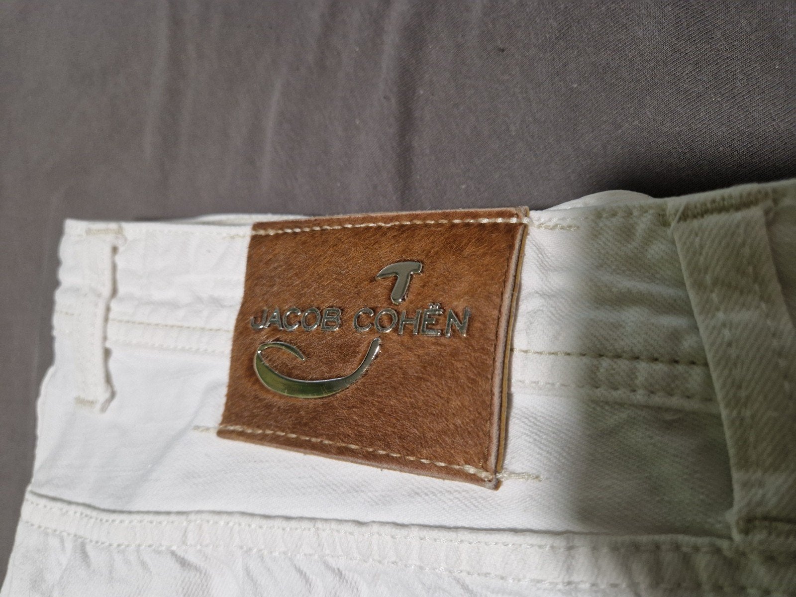 Jacob Cohen Limited Edition Witte Jeans Maat 38, Wit, Overige jeansmaten, Ophalen of Verzenden, Zo goed als nieuw