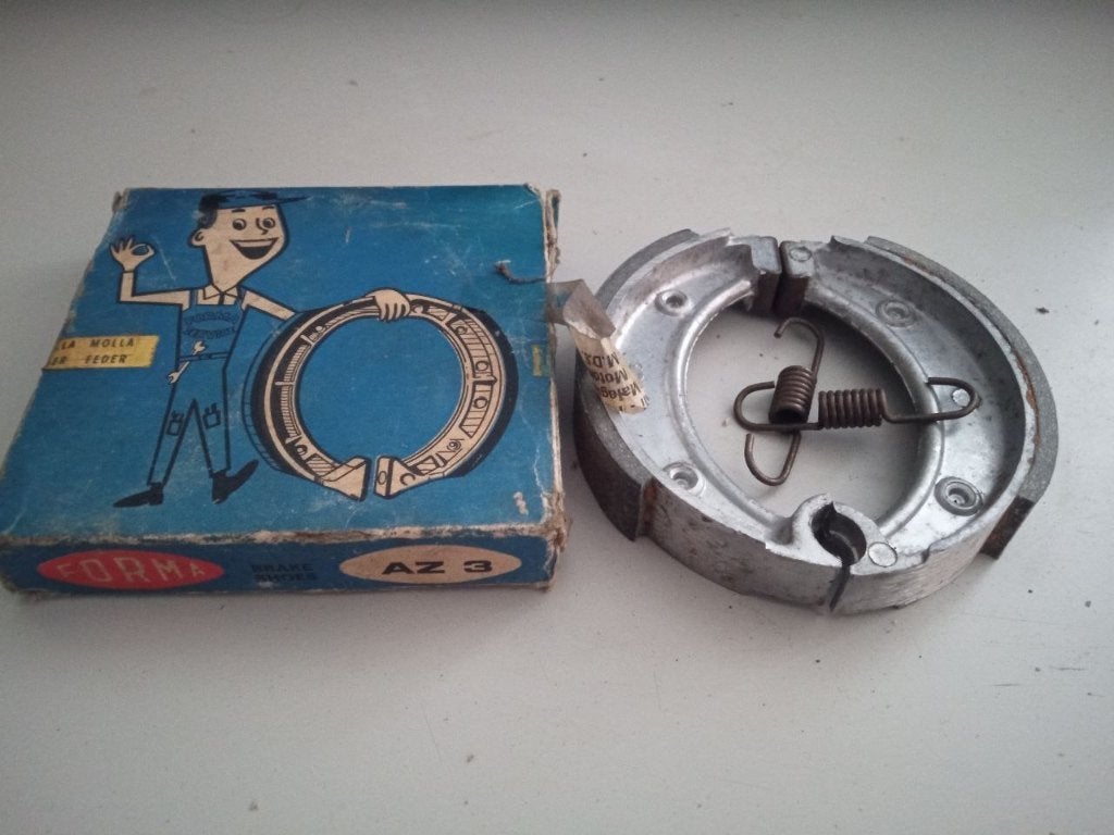 Forma az 3 remschoenen remsegmenten voor Rap, Amstel, HMW, Fietsen en Brommers, Ophalen of Verzenden, Nieuw, Carburateur, Overige merken