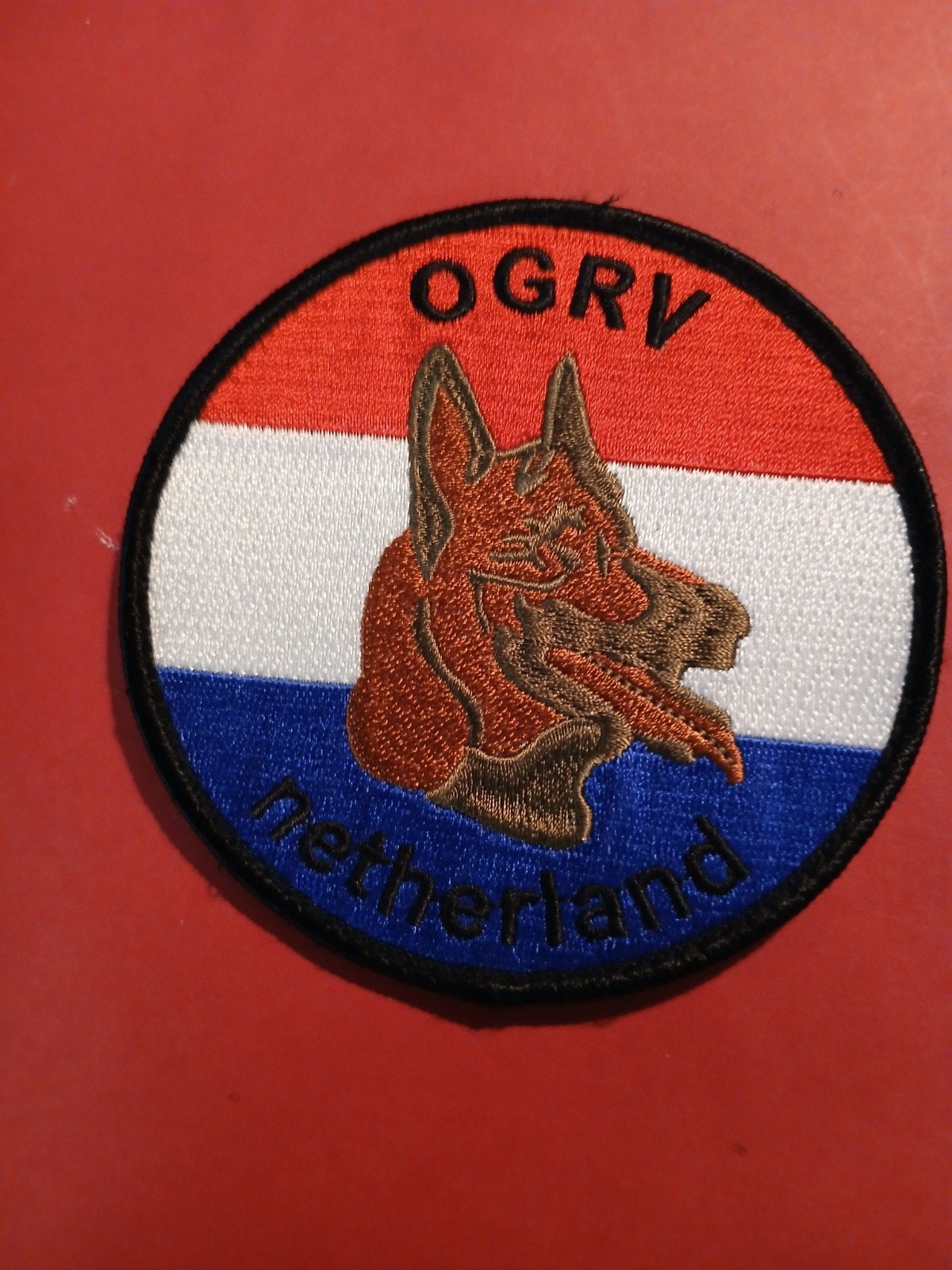 OGRV Nederland Patch - Duitse Herder, Verzamelen, Verzenden, Zo goed als nieuw, Dier en Natuur