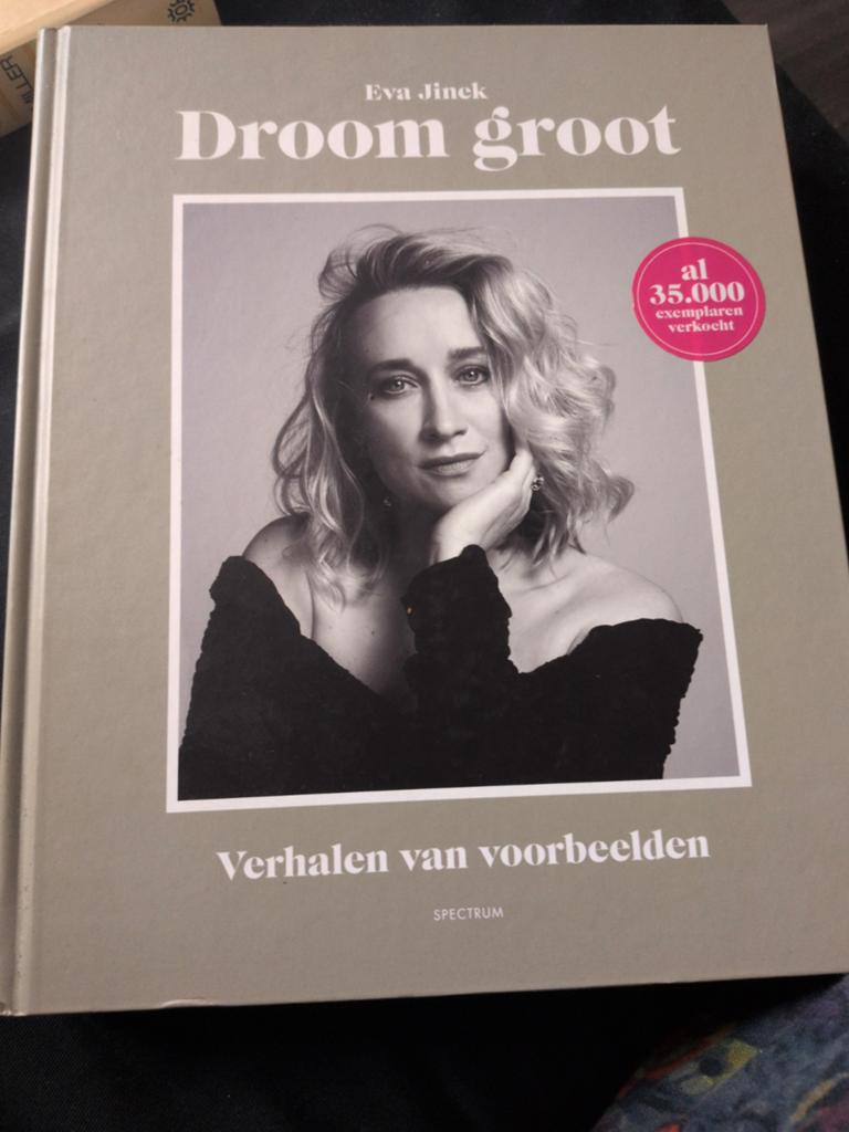 Eva Jinek - droom groot, Boeken, Ophalen of Verzenden, Zo goed als nieuw, Sport