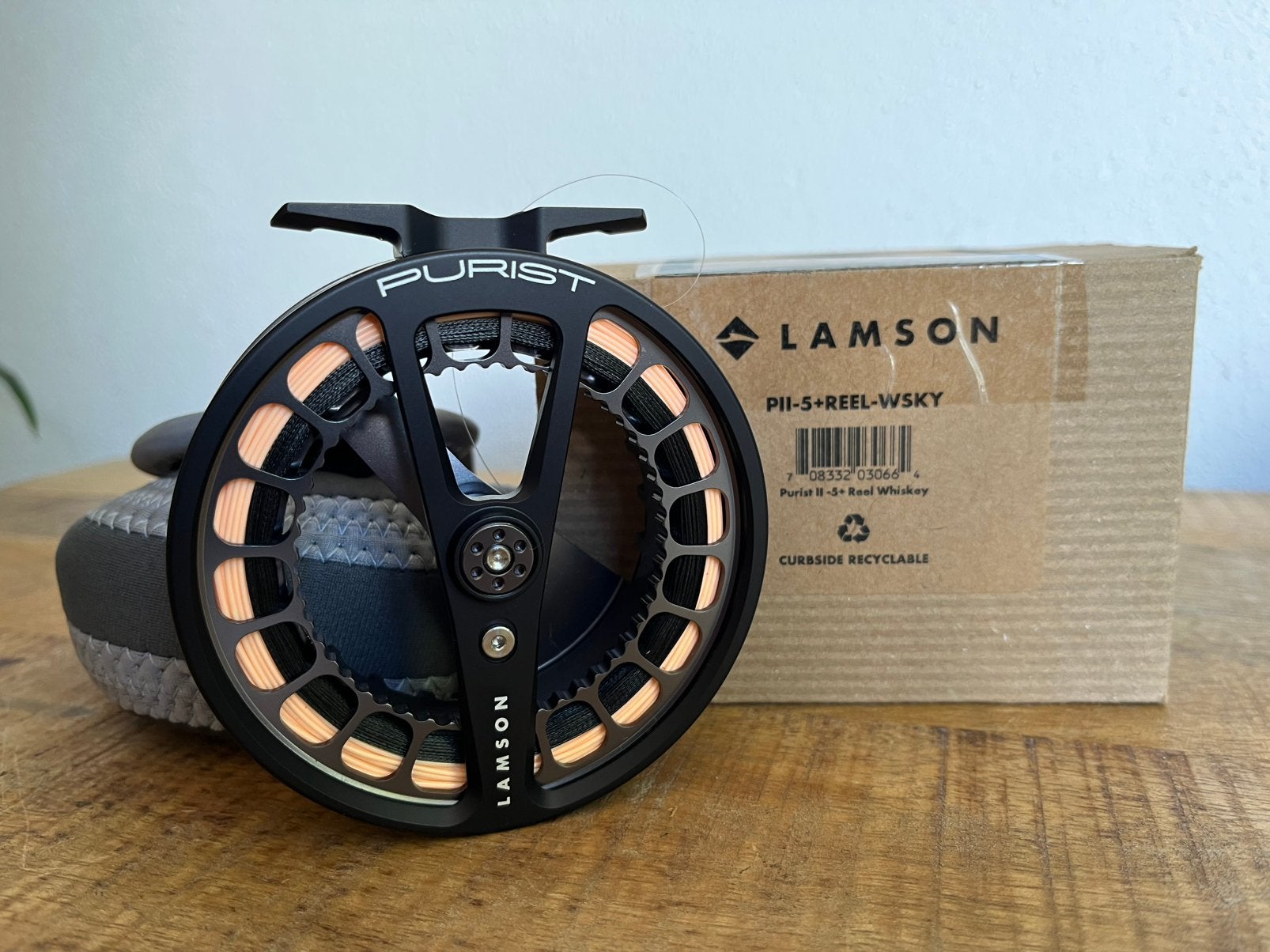 2x Lamson Waterworks Purist II Fly Reel (winston orvis sage), Watersport en Boten, Ophalen of Verzenden, Zo goed als nieuw, Molen