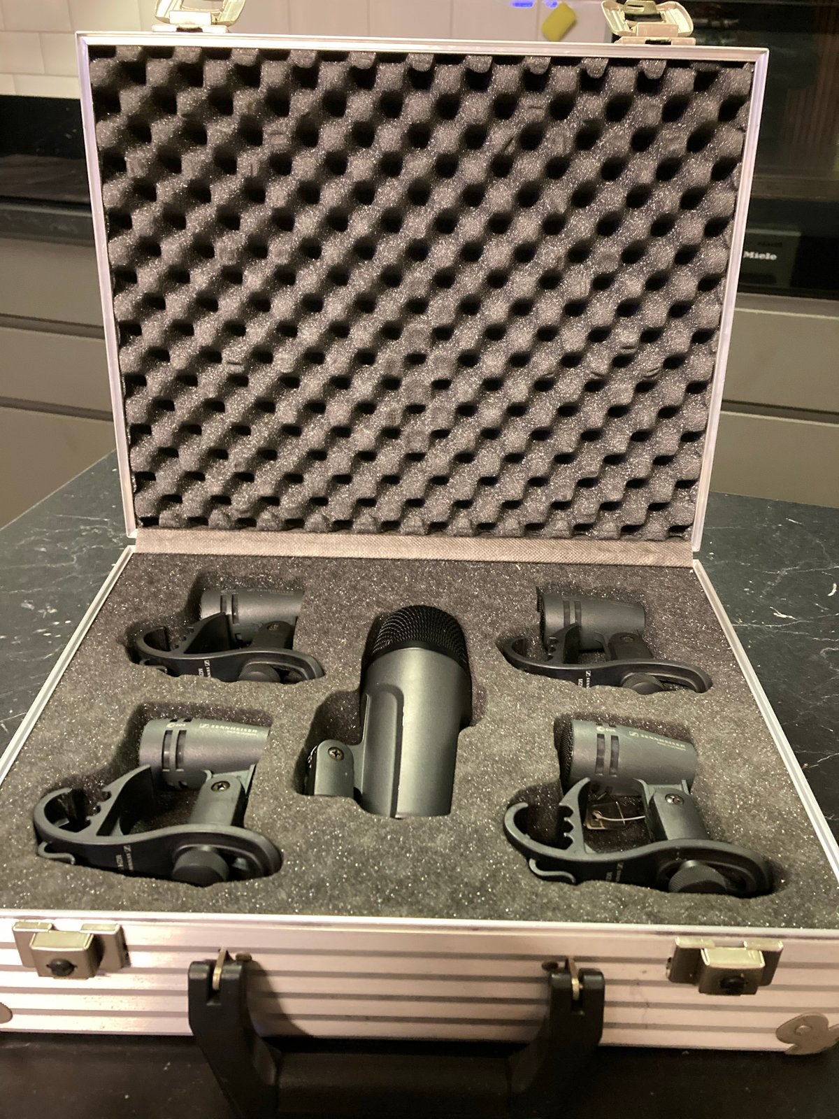 Sennheiser Evolution Drum Microfoon Set - Zo goed als nieuw, Muziek en Instrumenten, Ophalen of Verzenden, Zo goed als nieuw, Instrumentmicrofoon
