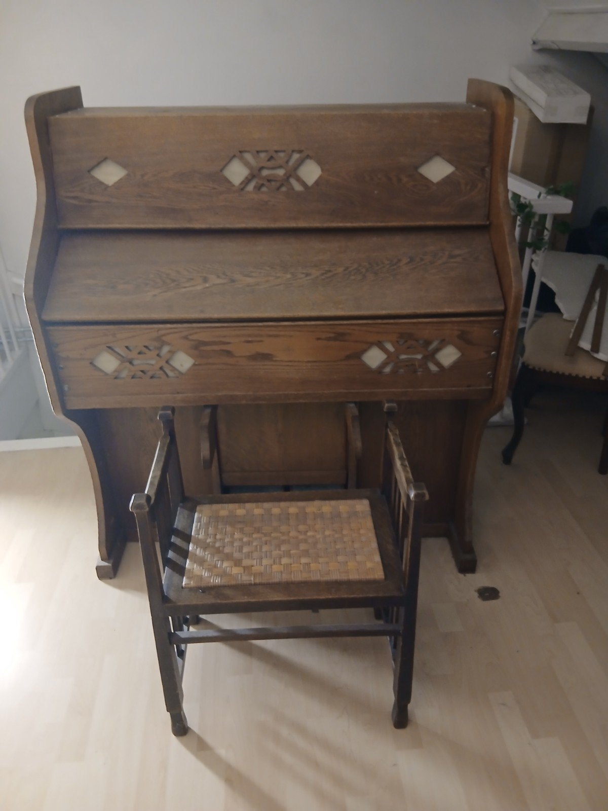 Antiek Harmonium - Klassiek Muziekinstrument, Muziek en Instrumenten, Ophalen