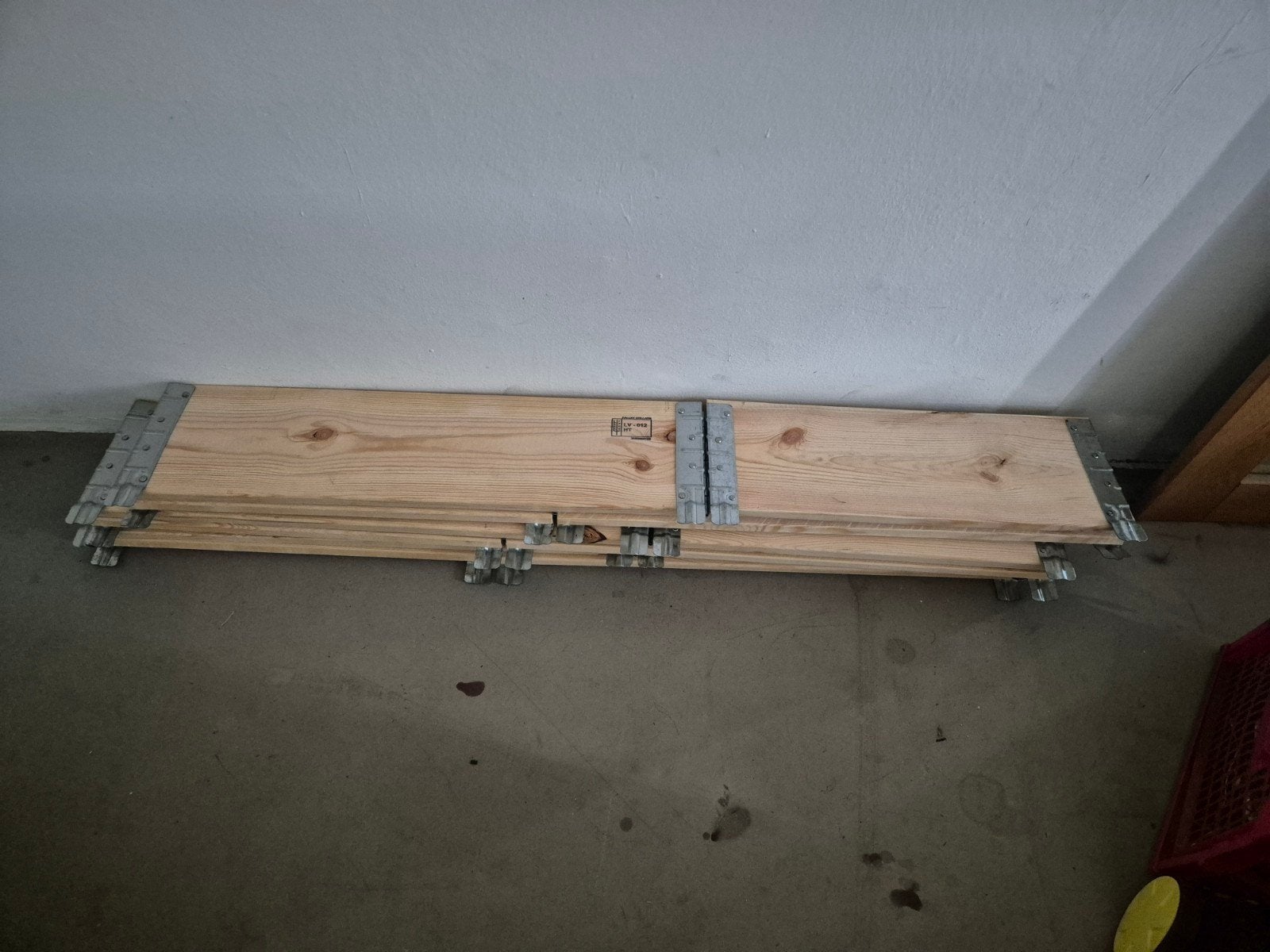Kleine palletranden, Doe-het-zelf en Verbouw, Hout en Planken, Ophalen, Gebruikt, 25 tot 50 mm, Grenen